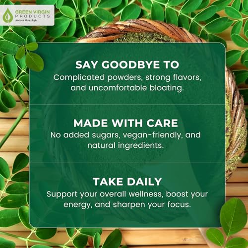 suplemento natural de moringa pura