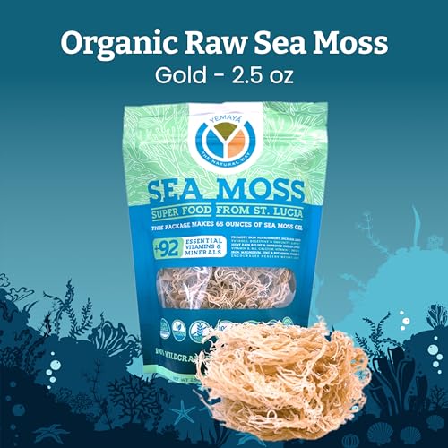 suplemento natural de musgo crudo