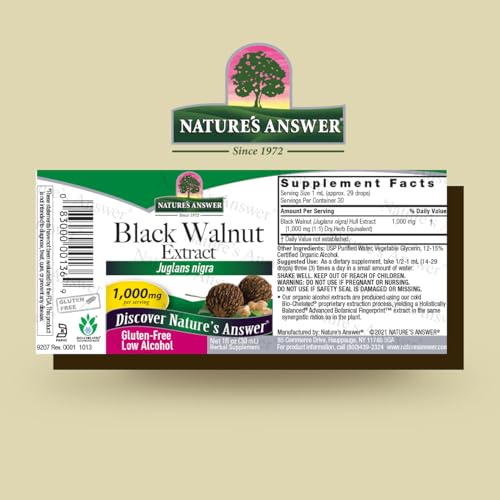 suplemento natural de nogal negro