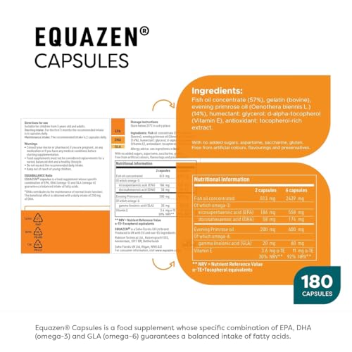 Suplemento natural de Omega 3 y 6