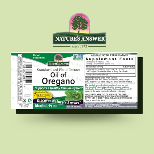 suplemento natural de orégano sin gluten