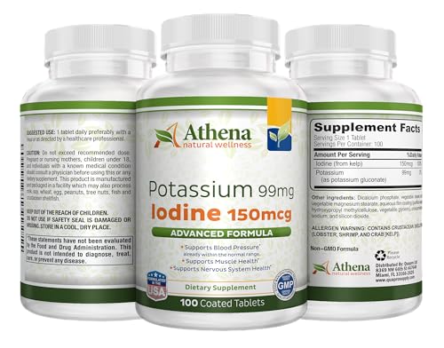 suplemento natural de potasio y yodo