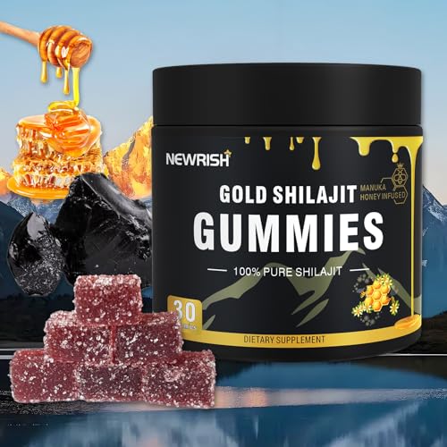 suplemento natural de shilajit con miel