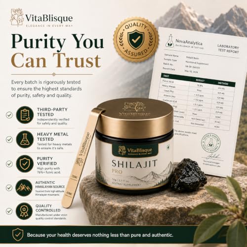 suplemento natural de shilajit en porciones
