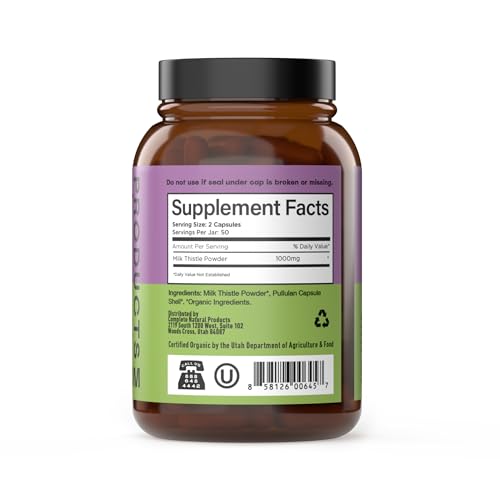 Suplemento natural de silymarina