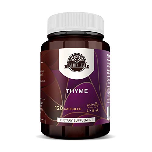 suplemento natural de tomillo 400 mg