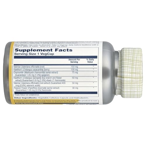 suplemento natural de valeriana SOLARAY