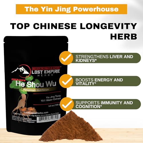 suplemento natural He Shou Wu para bienestar