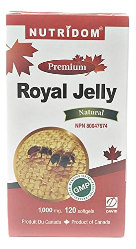 suplemento natural jalea real 120 cápsulas
