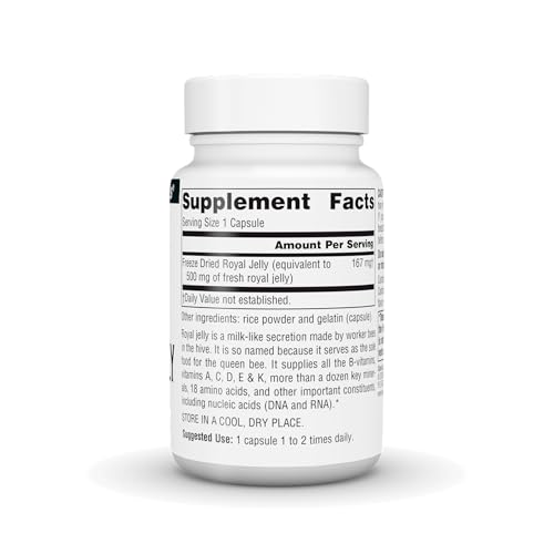 suplemento natural jalea real 167 mg