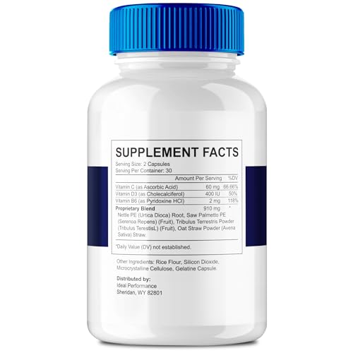 Suplemento natural para bienestar masculino