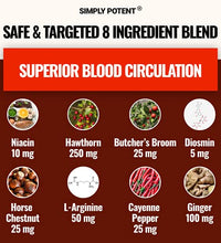 Suplemento natural para venas saludables
