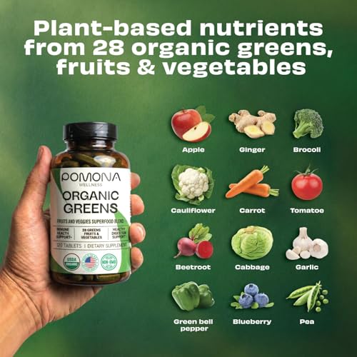 Suplemento natural Pomona Wellness en tabletas