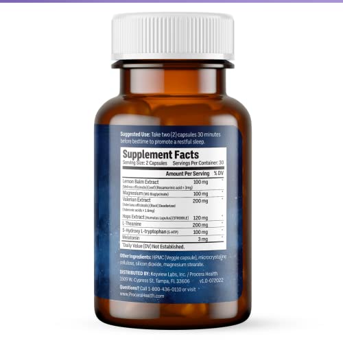 suplemento natural Procera para sueño reparador