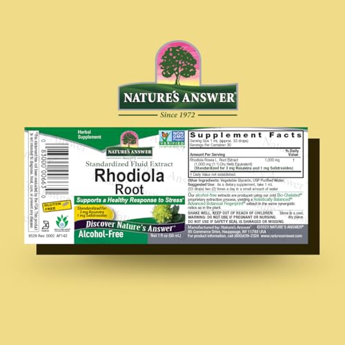suplemento natural raíz de rhodiola