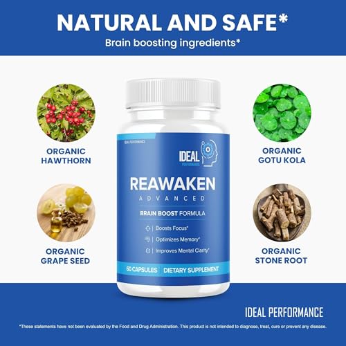 suplemento natural Reawaken para rendimiento mental