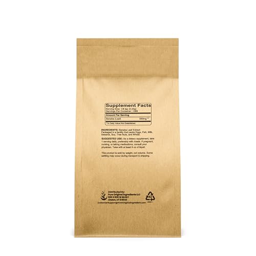 Suplemento natural sin aditivos