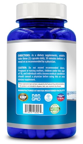 Suplemento natural sin gluten 1500mg