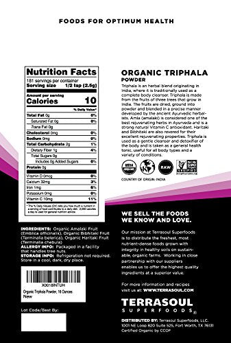 suplemento natural triphala Terrasoul