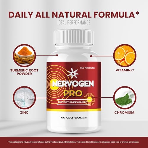suplemento Nervogen Pro con vitaminas esenciales