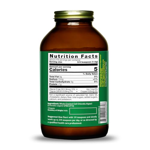 Suplemento nutricional natural chlorella