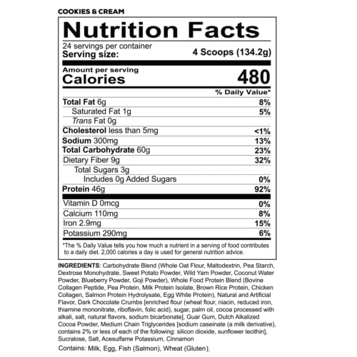 suplemento nutricional sin azúcar añadido