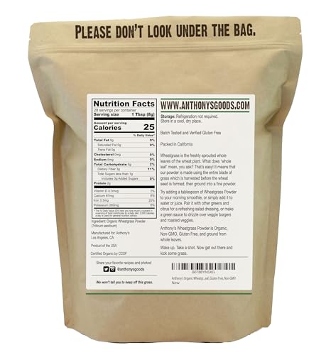 Suplemento nutritivo sin gluten Anthony's