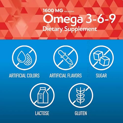 Suplemento Omega 3-6-9 para bienestar general