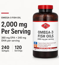 Suplemento Omega-3 para salud cardiovascular