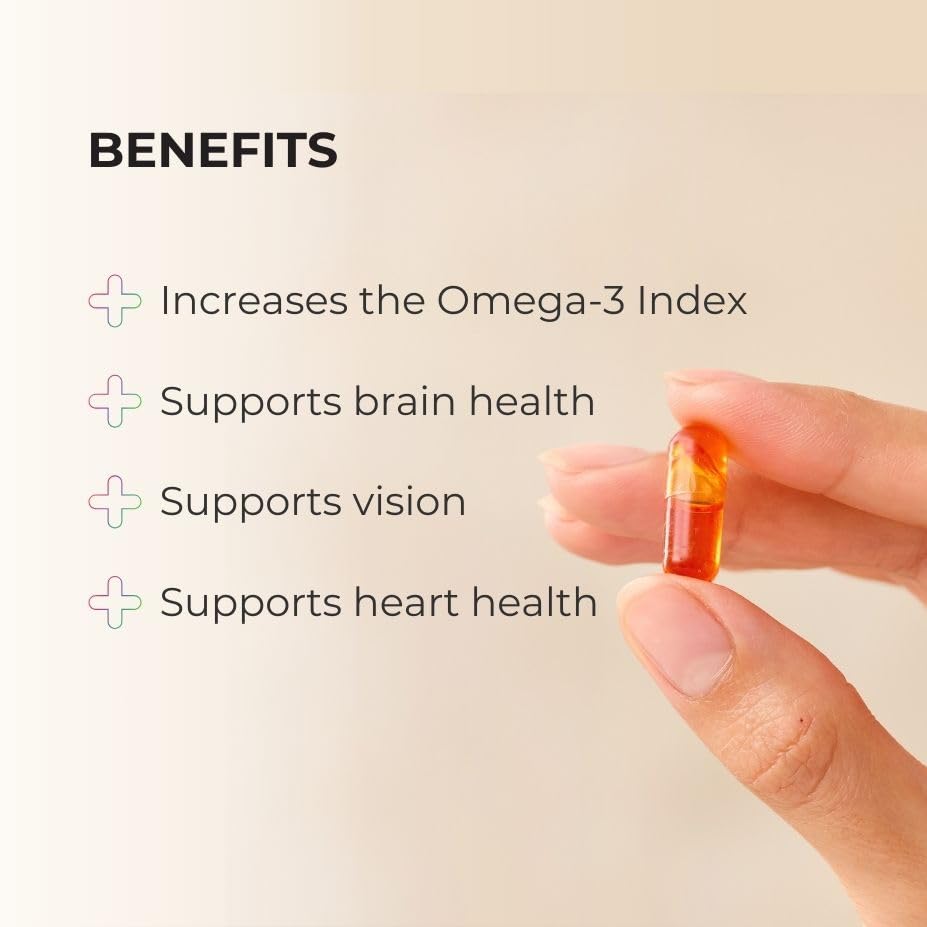 Suplemento Omega 3 para salud