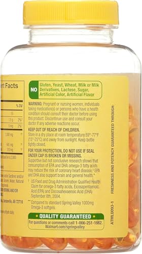 Suplemento Omega-3 para salud