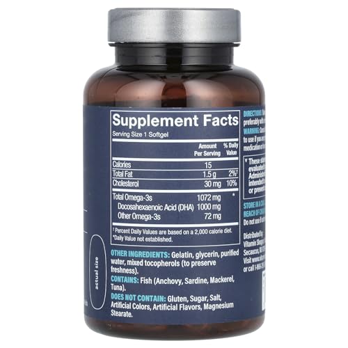 Suplemento Omega DHA para la salud ocular