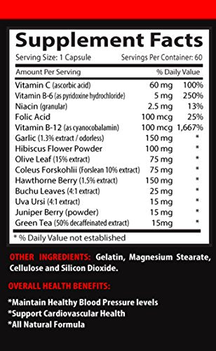 suplemento para presión arterial saludable