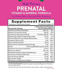 suplemento prenatal sin OGM