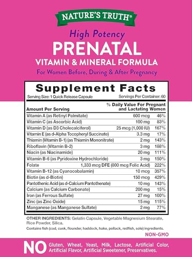 suplemento prenatal sin OGM