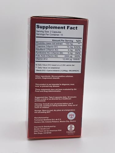 suplemento Rhodiola Rosea beneficios