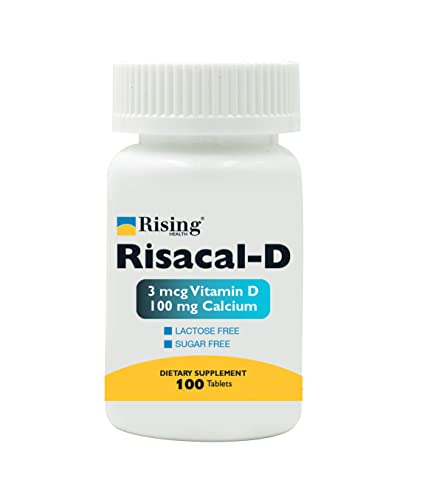 Suplemento Risacal-D para huesos fuertes