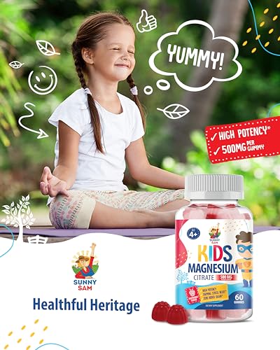 suplemento saludable de magnesio para niños
