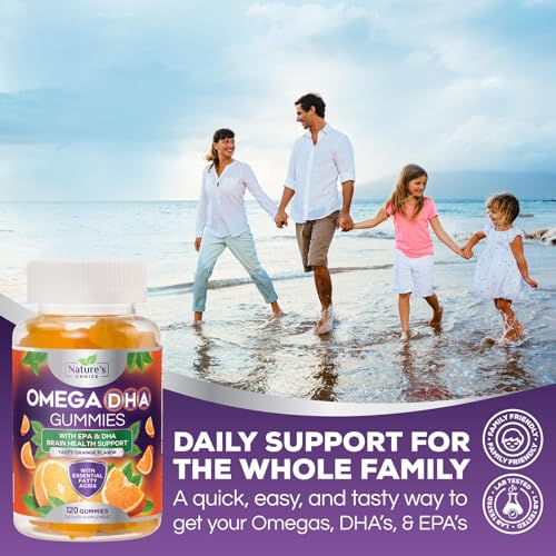 suplemento saludable de omega 3 para niños
