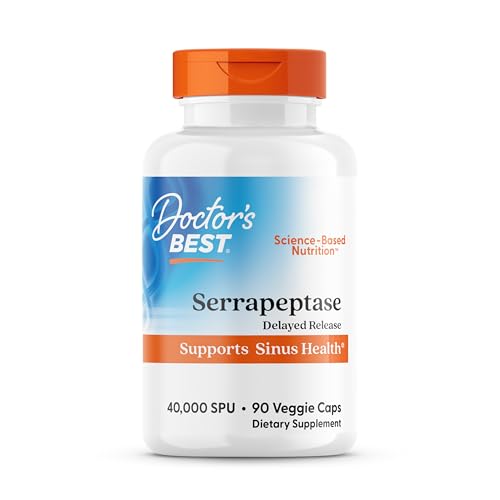 Suplemento Serrapeptasa para salud de senos