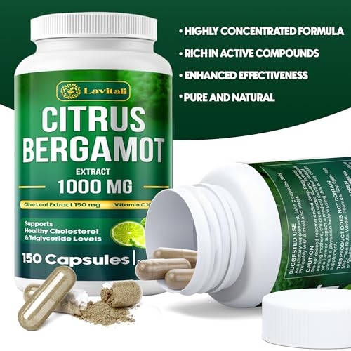 suplemento sin gluten de bergamota