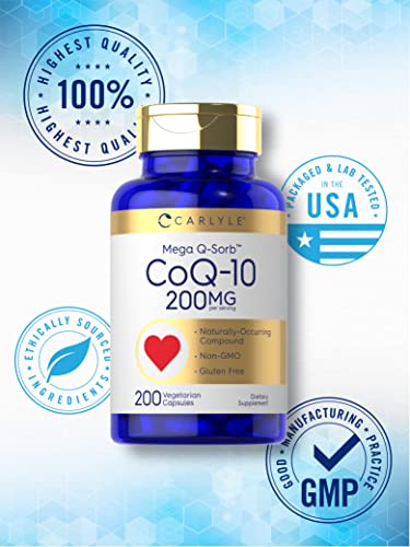 Suplemento sin gluten de CoQ10