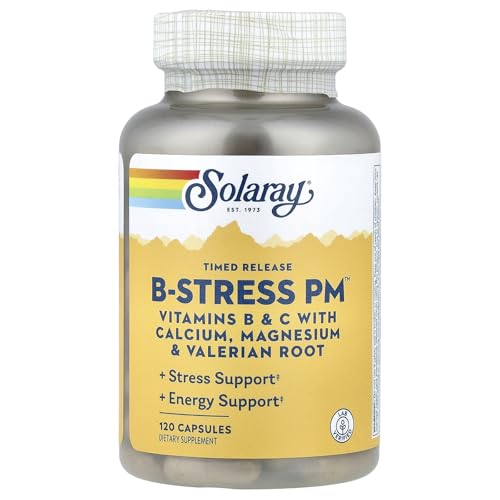 suplemento Solaray B-Stress PM para relajación