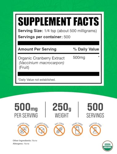 suplemento vegano de arándano saludable