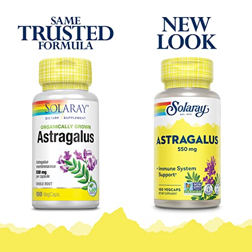 Suplemento vegano de astrágalo SOLARAY