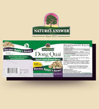 Suplemento vegano de Dong Quai 1000mg