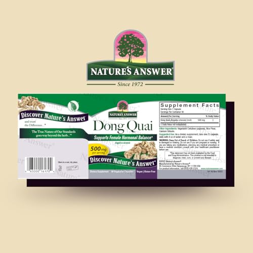 Suplemento vegano de Dong Quai 1000mg