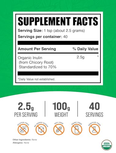 Suplemento vegano de fibra soluble