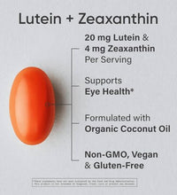 suplemento vegano de luteína y zeaxantina