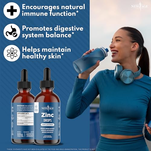 Suplemento vegano de zinc NEW AGE